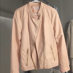 🔴SALE! Beautiful Calvin Klein Moto Style Jacket